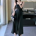Strappy Cropped Wide Leg Jumpsuit
