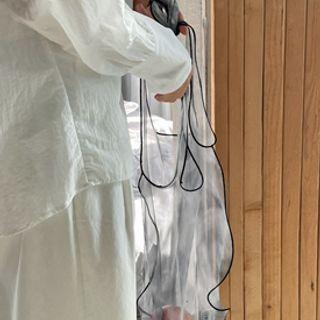 Hologram Mesh Shopper Bag