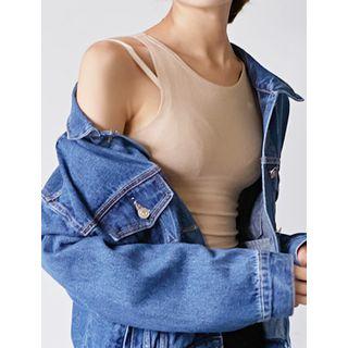 Slim-fit Cropped Tank Top