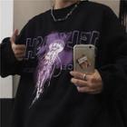 Jellyfish Print Pullover