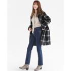 Slit-hem Boot-cut Jeans