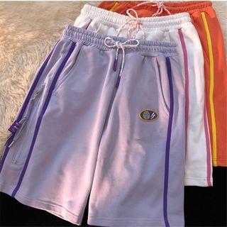 Zip Pocket Drawstring Sweatpants