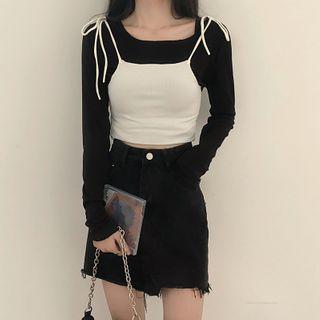 Long-sleeve Top / Camisole Top