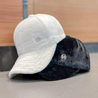 Letter Accent Fleece Baseball Cap