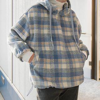 Gingham Oversize Hoodie
