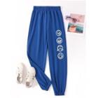 High-waist Print Sports Pants