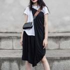 One-shoulder Jumper Dress