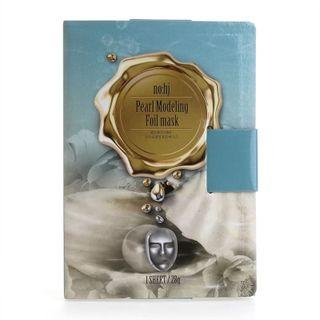 No:hj - Pearl Modeling Foil Mask Pack Set 10pcs