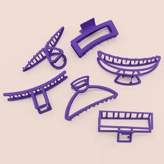 Geometric Alloy Hair Clamp (various Designs)