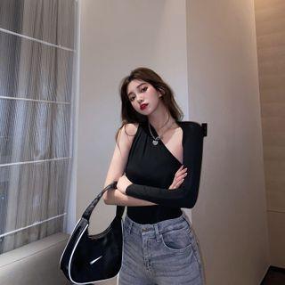 One Shoulder Plain Top