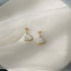 Shell Fan Dangle Earring 1 Pair - As Shown In Figure - One Size