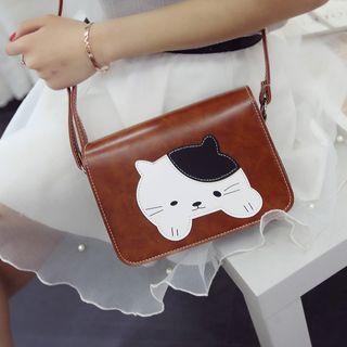 Cat Round Shoulder Bag