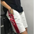 Character Print Wide-leg Shorts