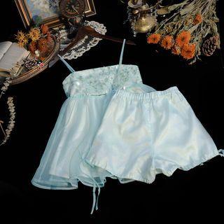 Spaghetti Strap Mini Dress / Shorts / Set