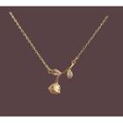 Alloy Rose Necklace