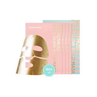 Secretmuse  - Ever Glow Gold Mask Set 30ml X 4 Pcs