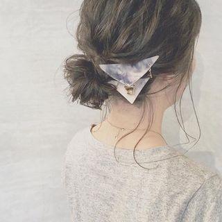 Acetate Triangle Hair Clip