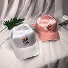Embroidered Rose Bucket Hat
