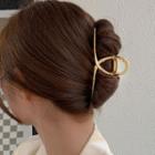 Bamboo Alloy Hair Clamp Gold - One Size