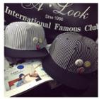 Batch Detail Striped Baseball Cap