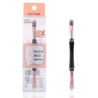 Dual Head Eyeshadow Tip As Shown In Figure - One Size