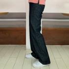 Semi Wide-leg Indigo Jeans