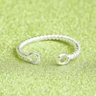 Twisted Adjustable Ring