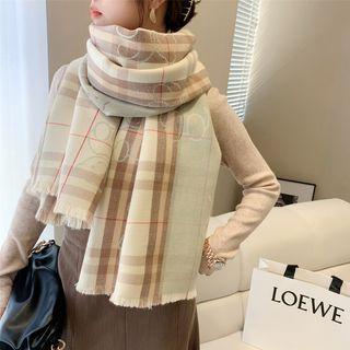 Bear Plaid Scarf