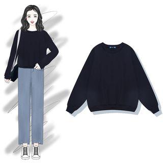 Zip Hem Sweatshirt