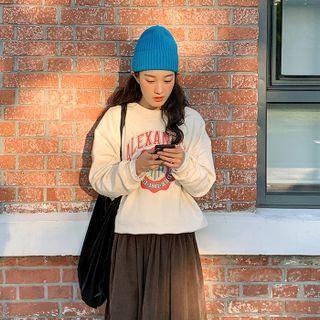 Loose-fit Varsity Sweatshirt