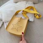 Perforated Star Crossbody Bag