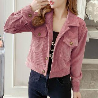 Corduroy  Button Jacket