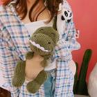 Dinosaur Doll Crossbody Bag Green Dinosaur - One Size