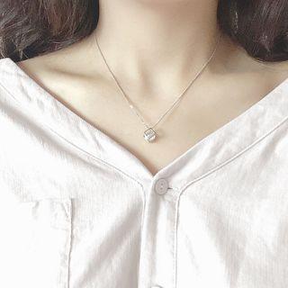 Cube Pendent Necklace