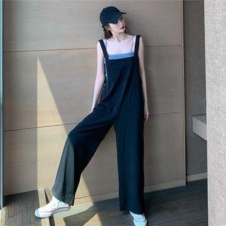 Plain Camisole / Wide-leg Jumper Pants