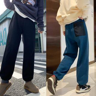 Contrast Pocket Sweatpants