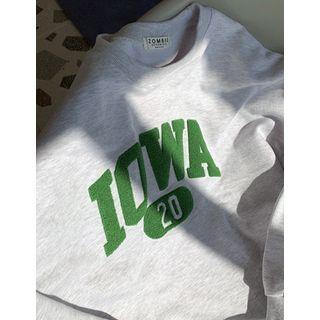 Dumble-letter Oversize Sweatshirt