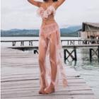Lace High-waist Bikini / Cover Up / Set