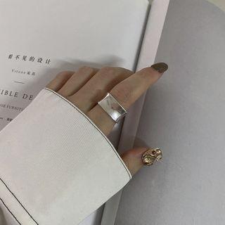 Rectangle Alloy Ring