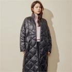 Padded Duck Down Coat Black - One Size