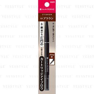 Isehan - Kiss Me Ferme Cartridge Eyebrow Ex (#03 Brown) 1 Pc
