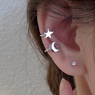 Moon / Star Ear Cuff
