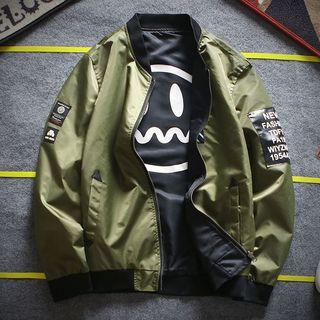Smiley Face Zip Jacket