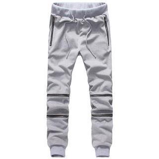 Zip Accent Sweatpants