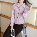 Button Jacket Pink - One Size