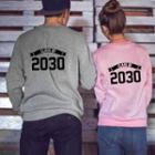 Couple Matching Number Long-sleeve Sweatshirt