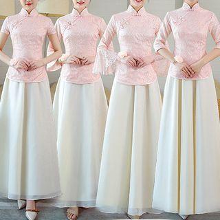Cheongsam Style Bridesmaid Dress (various Designs)