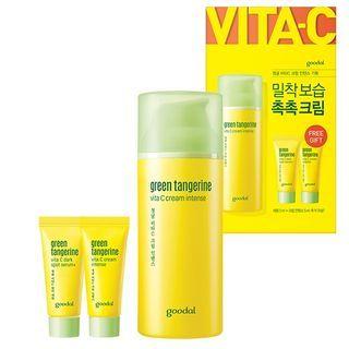 Goodal - Green Tangerine Vita C Cream Intense Set 3 Pcs