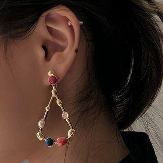 Beaded Drop Earring As Shown In Figure - One Size