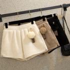 Pom Pom High-waist Shorts